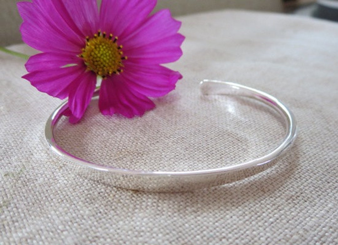 Stylish Classic Cuff in Sterling Silver or 14kt Gold Filled - Etsy