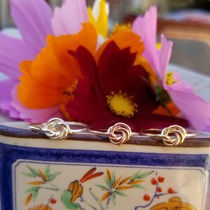 Rose Knoten Ringe