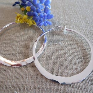 Big Beautiful Hammered Hoop