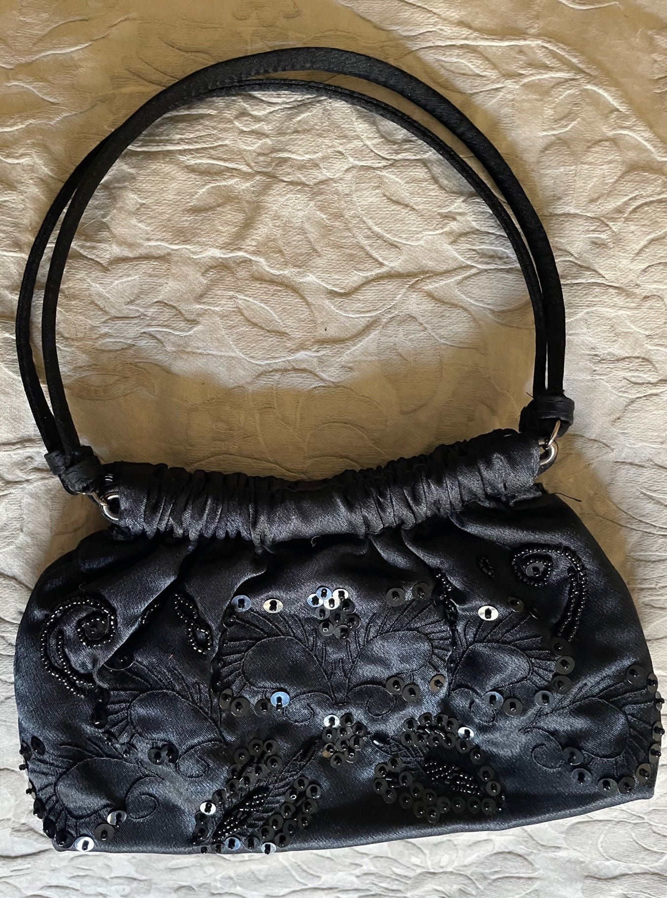 NWT Cache Sapphire with Black Evening Handbag - www.weeklybangalee.com