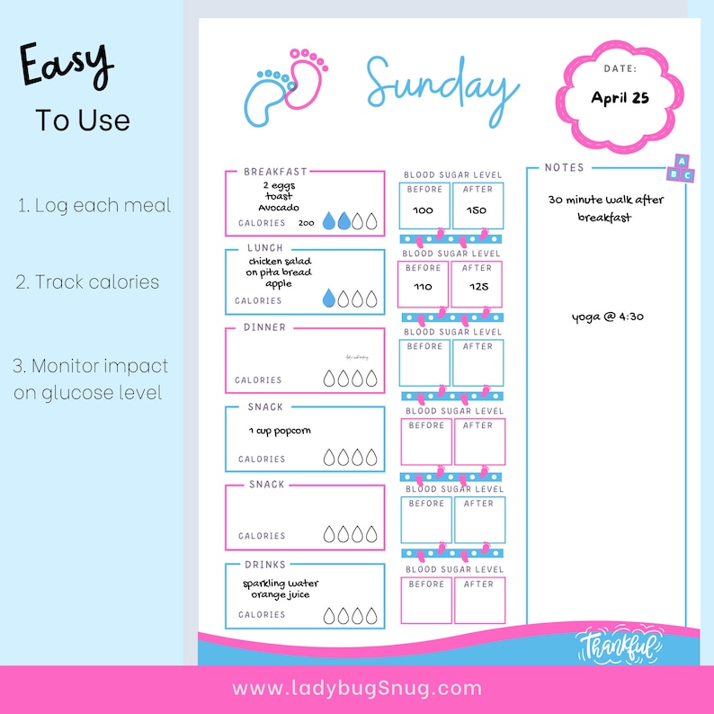 Optimize Nutrition with Gestational Diabetes Food Tracker