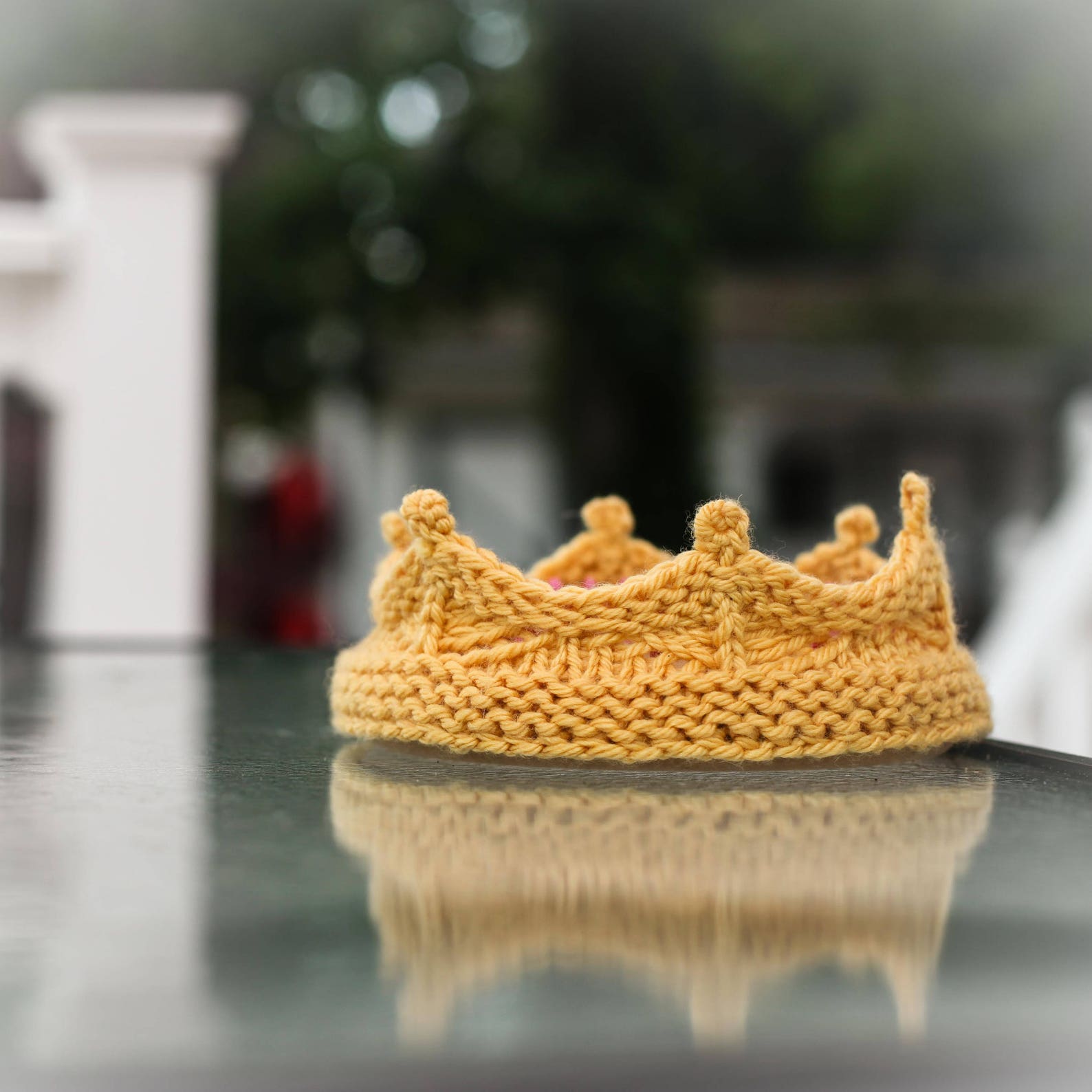 Loom Knit Crown Headband PATTERN. Perfect Newborn Photo Prop Etsy