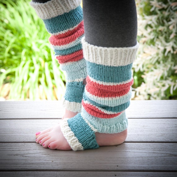 Loom Knit Legwarmer PATTERN, Loom Knit Yoga Legwarmers, Loom Knit