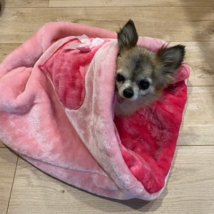 Luxury faux fur snuggle sack
