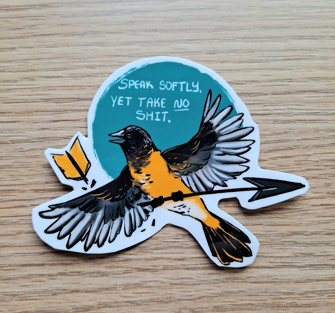 Bird Sticker - Etsy