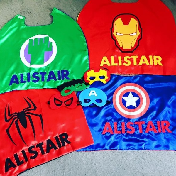 Personalised Superhero Cape