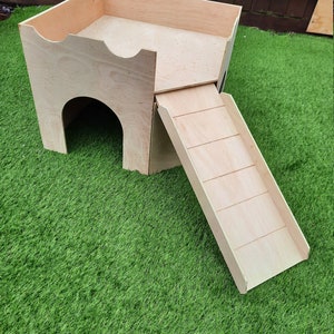 New large Rabbit version of my original design corner house /castle