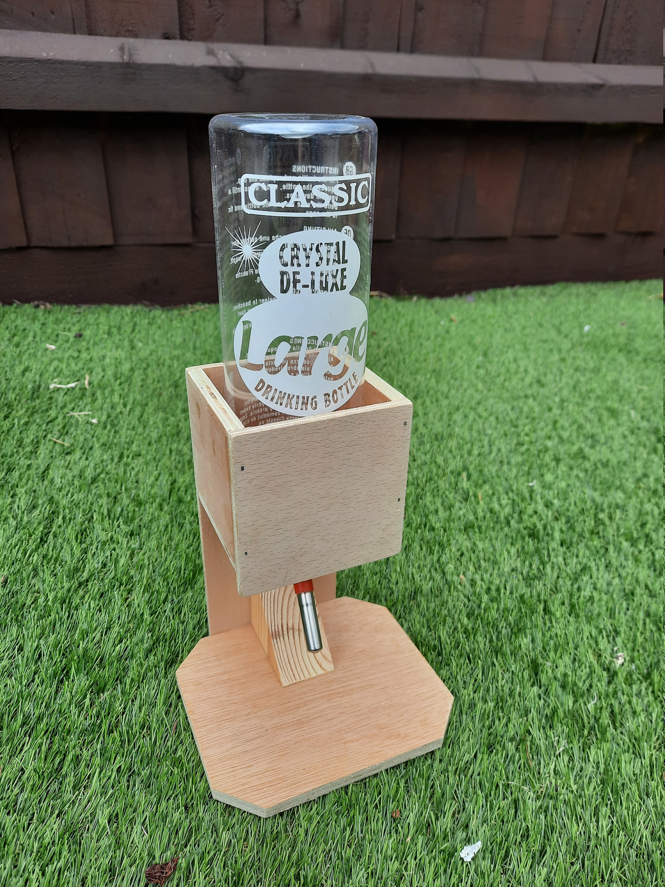 Freestanding Guinea pig bottle holder for classic 600ml Etsy