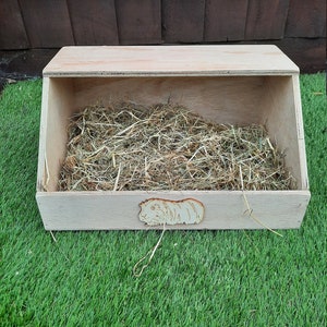 Guinea pig play barn / forage box