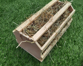 Guinea pig hay barrel/hayrack (fully assembled just take out of the box)