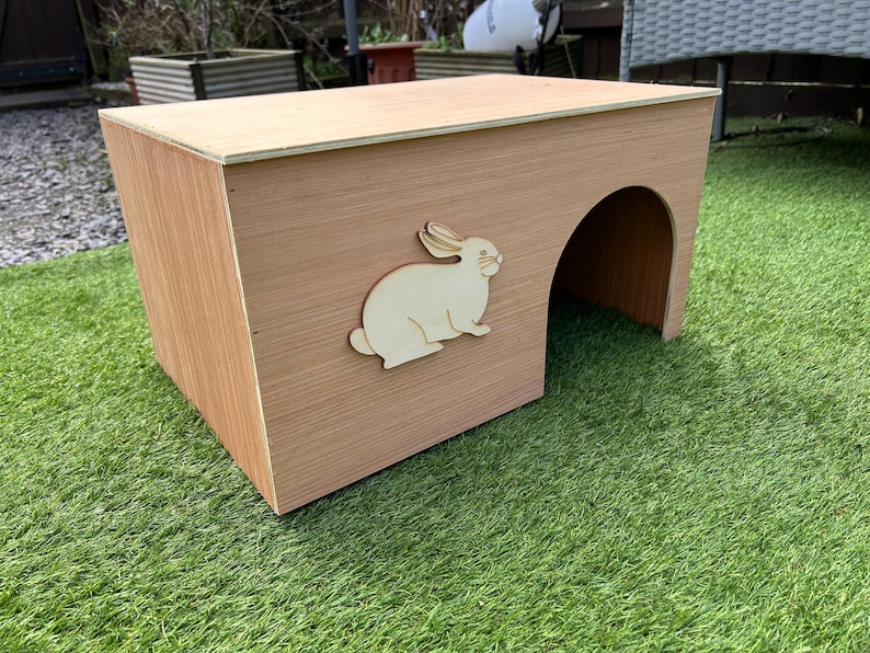 New Large RABBIT House/ Shelter/ Hide. (FULLY ASSEMBLED) Just Take Out ...