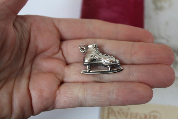 Vintage Older Solid Sterling Silver Detailed Ice … - image 2