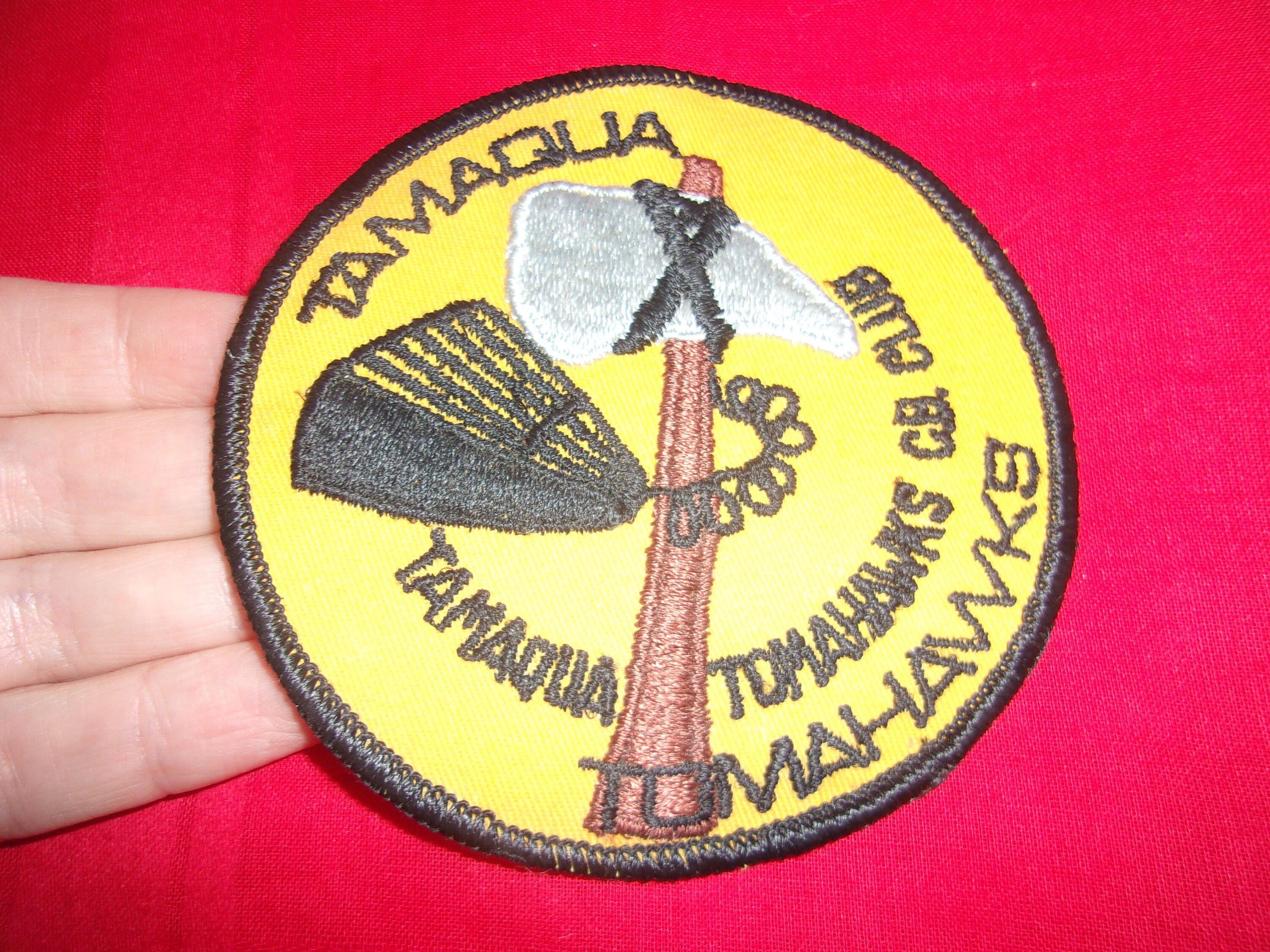 Tomahawk Club Vintage Scarce Tamaqua PA Tomahawks Club, Older Tamaqua Patch, Old ...