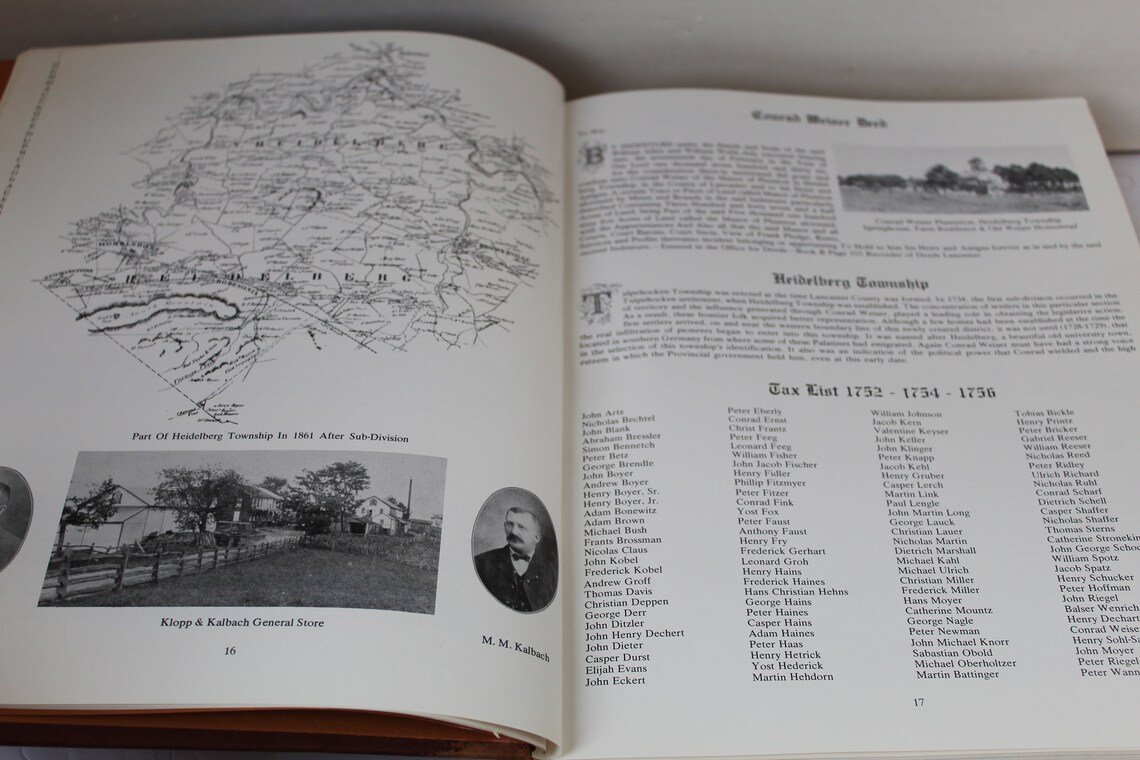 Vintage Pennsylvania Ancestry Records Berks County The Hub of Etsy