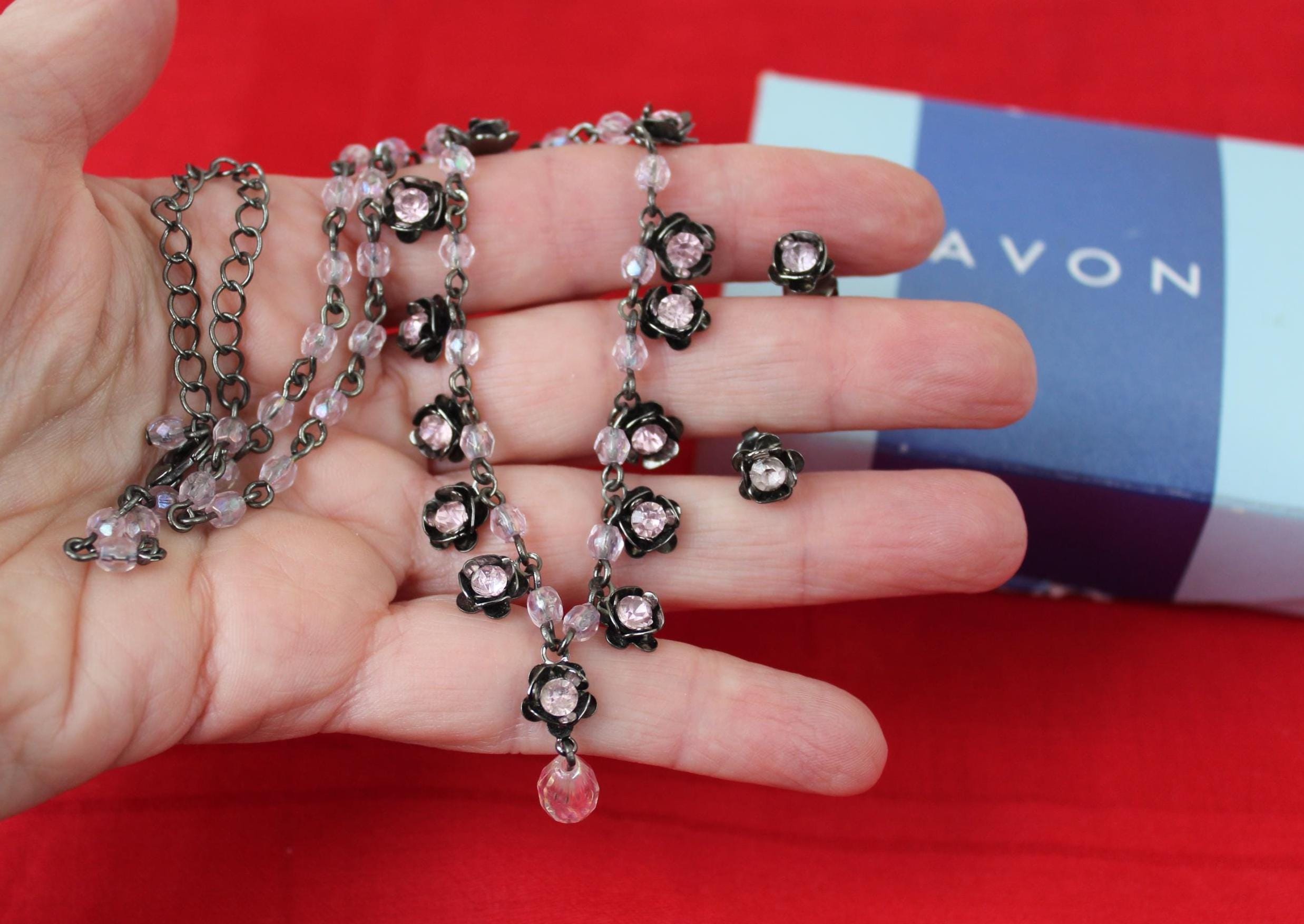 Avon Jewelry Set - Etsy