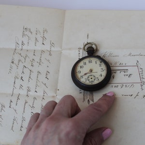 Carte manuscrite antique dessinée à la main 1860 Comté de Cumberland PA Frankford Twnshp, Estate George Musselman Près de Conodoguinet Creek Land Deed