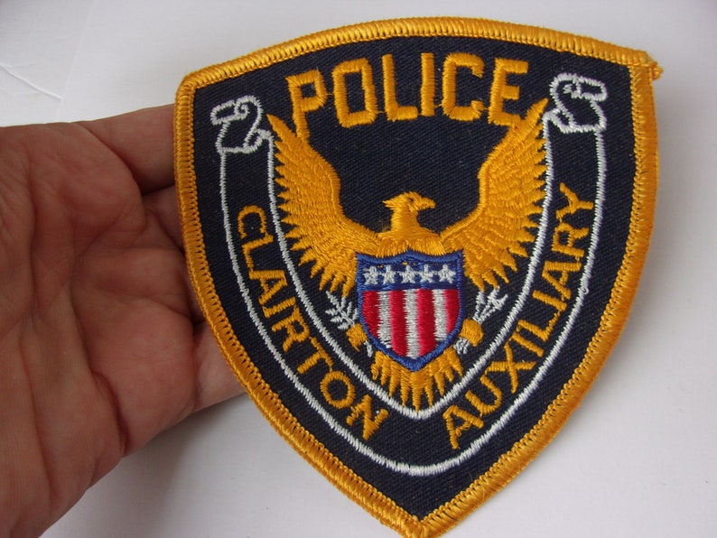Vintage Clairton Police Pittsburgh PA Clairton Police Patch Etsy