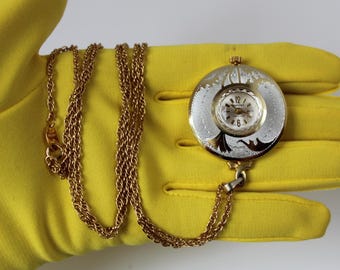 Vintage Mid Century Mod 1960s Lady Nelson Working Watch 