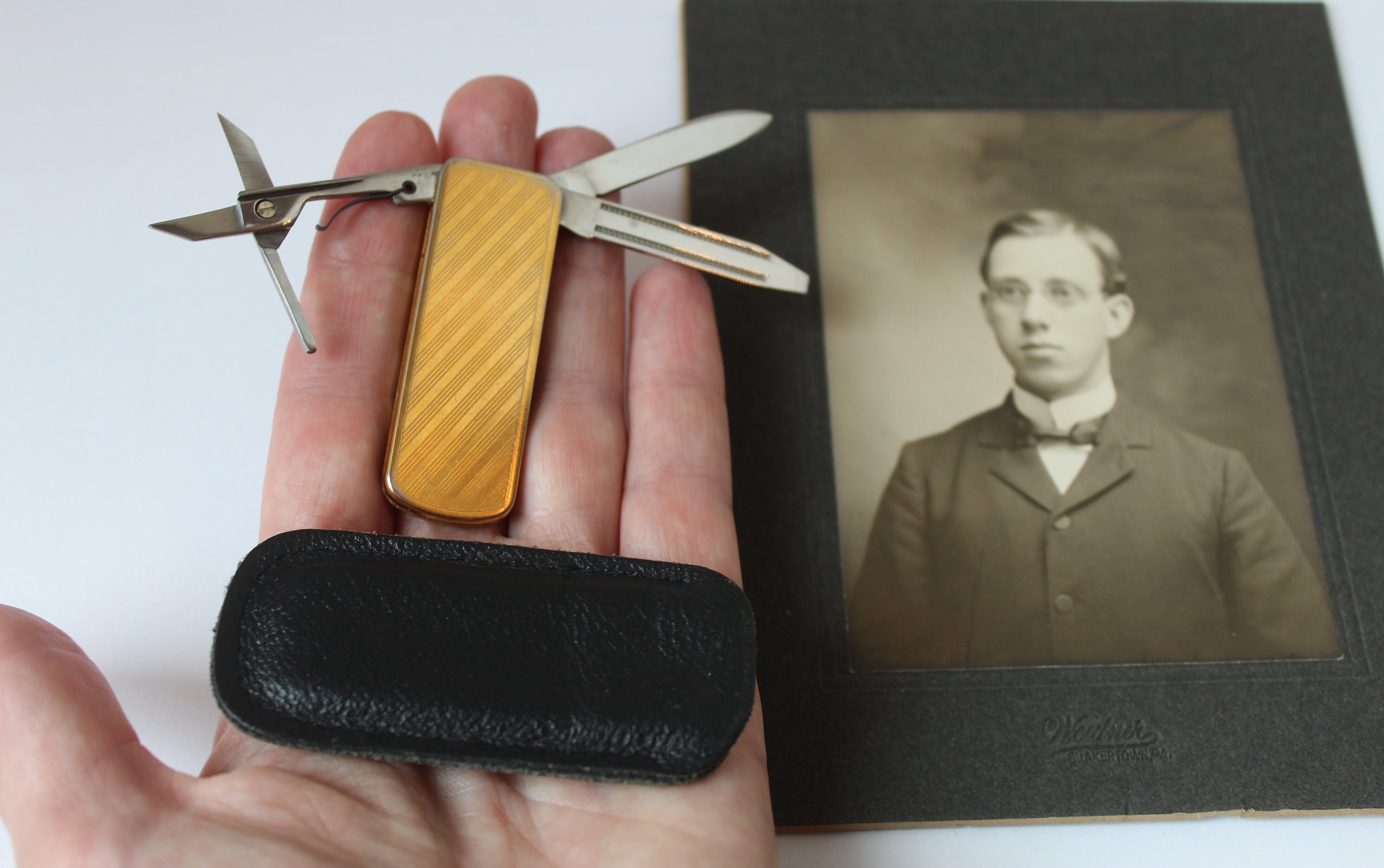 Vintage Art Deco Era Knife by Katana Japan Original Black Etsy