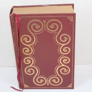 Beautiful Fine Binding Book, War and Peace by Leo Tolstoy, International Collectors Library Classic Russian Novel Czar Alexander II Binding
