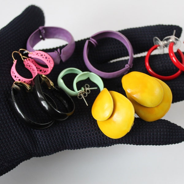 60s Mod Earrings - Etsy