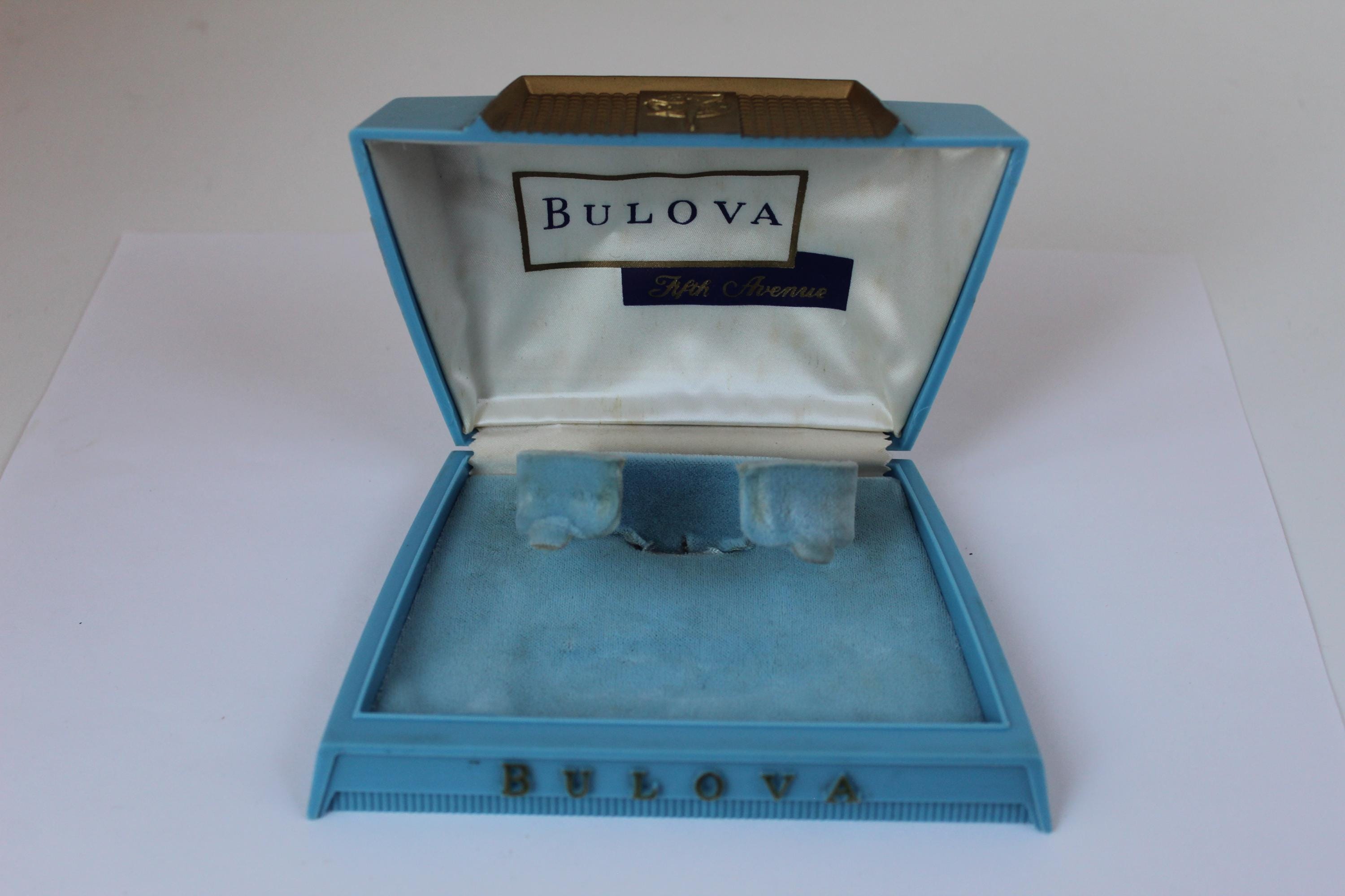 Vintage Art Deco BULOVA Celluloid Watch Box, Art Deco Nude  display picture 2
