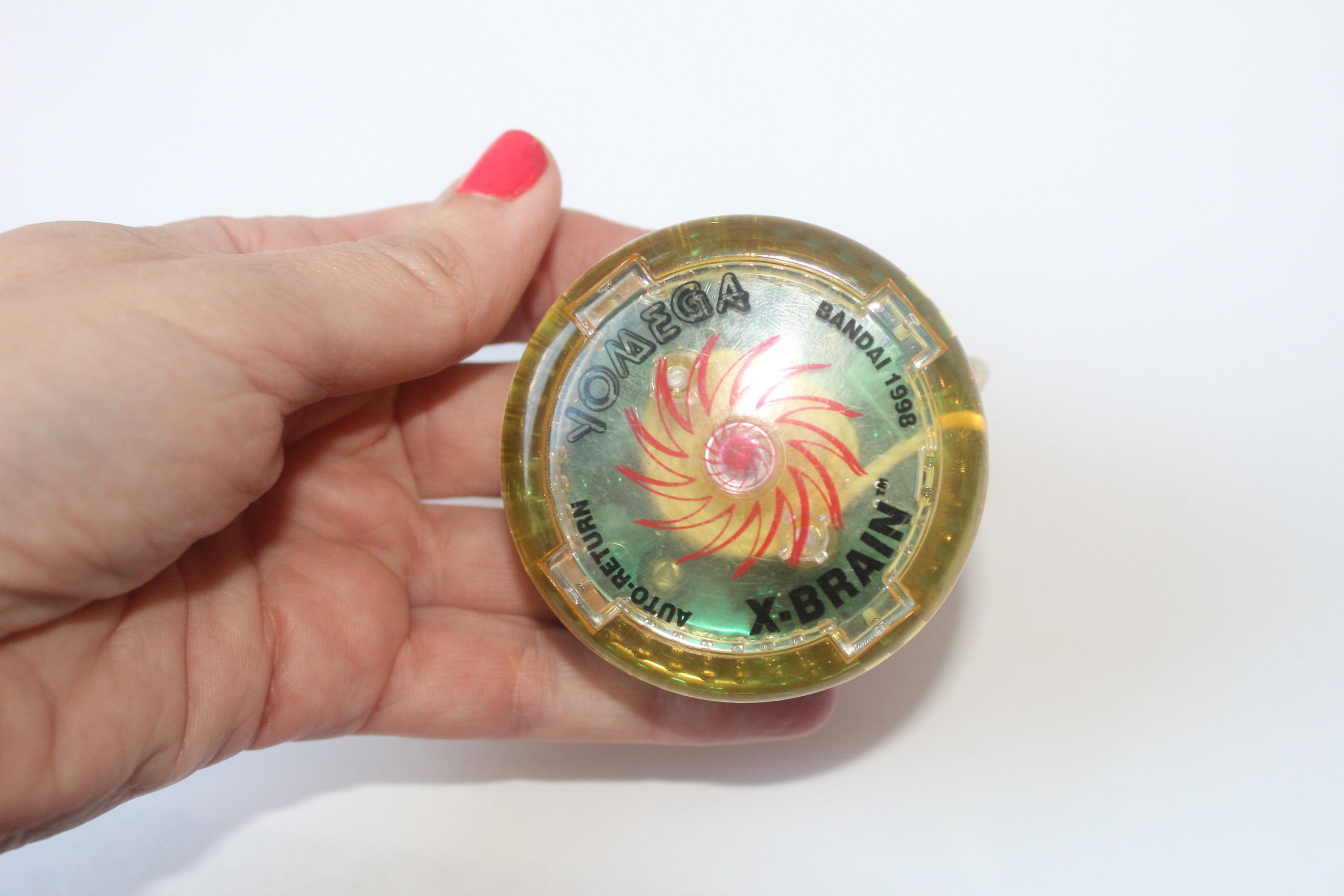 Vintage 1990s Toy Yomega X-brain Yo-yo Bandai 1998 Auto