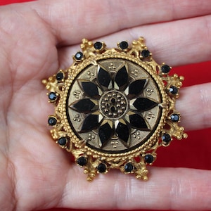 【超美品】FLORENZAヴィンテージ  1950-1960年代　ブローチ FLORENZA 1950s Vtg Cameo Brooch - Etsy