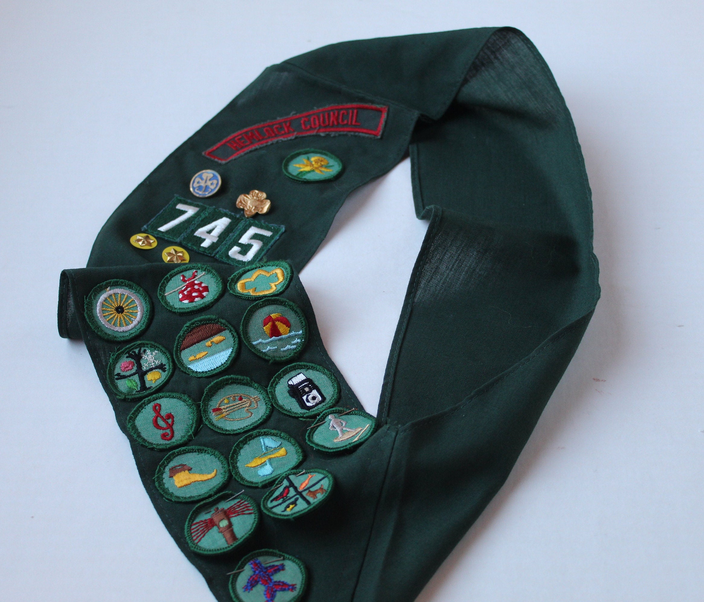 Vintage Girl Scout Boy Scout Patches 