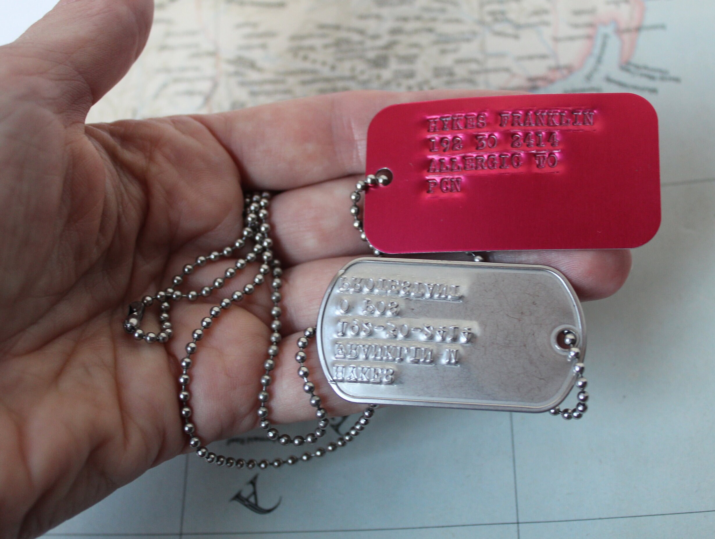 1960’s～★イスラエル陸軍★ 戦闘工兵 Necklace Sc8208af57c4d499c860210eac9a1c