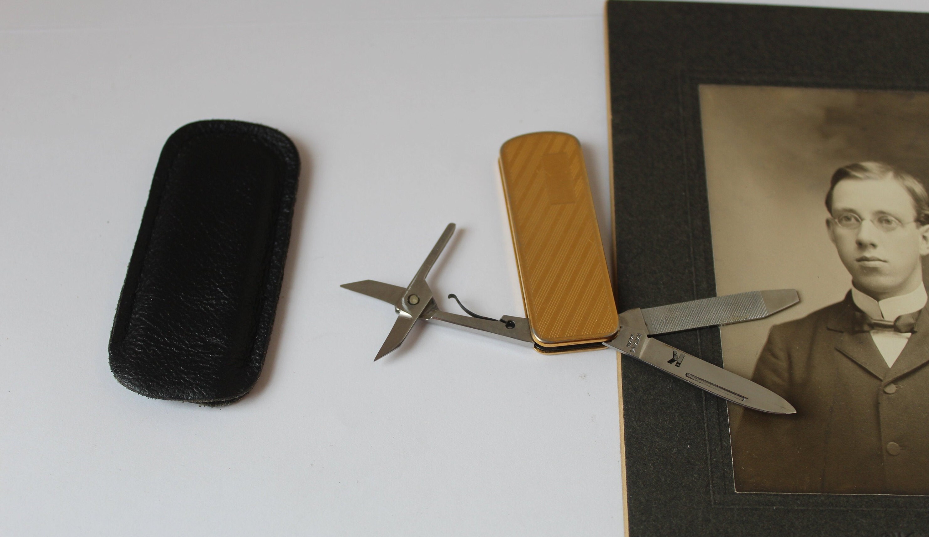 Vintage Art Deco Era Knife by Katana Japan Original Black Etsy