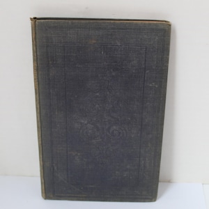 Antique Victorian Era Book 1850 Boston MA, Simple Method of Keeping Books by Double Entry, No Journal For The Merchants Of Boston 1850