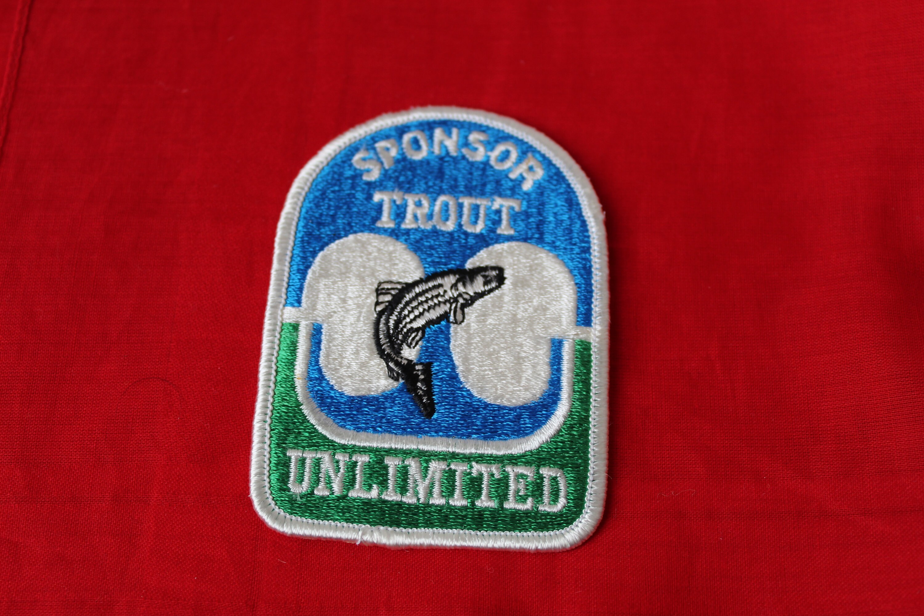 Vintage Trout Unlimited PatchFishing Sponsor Patch | Etsy