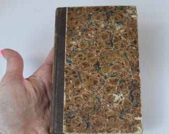 Antique 1833 Vintage Georgian Era Religious Book, The Life Of Thomas T Thomason Missionary In Calcutta India, For the American Sunday School
