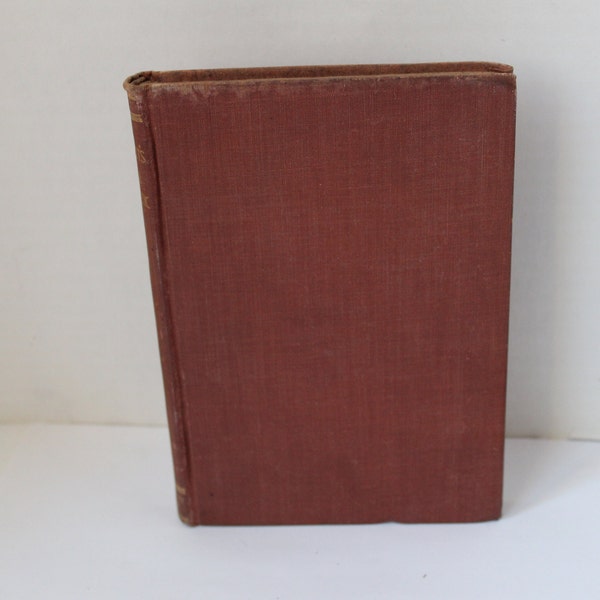 Antique Victorian Era Math Book, 1899, New Mental Arithmetic Book by Lippincott, Analysis & Induction Philadelphia PA 1899