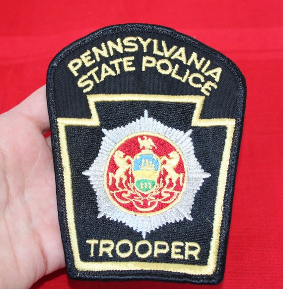 Collectible Police Patches PENNSYLVANIA STATE POLICE TROOPER SHOULDER