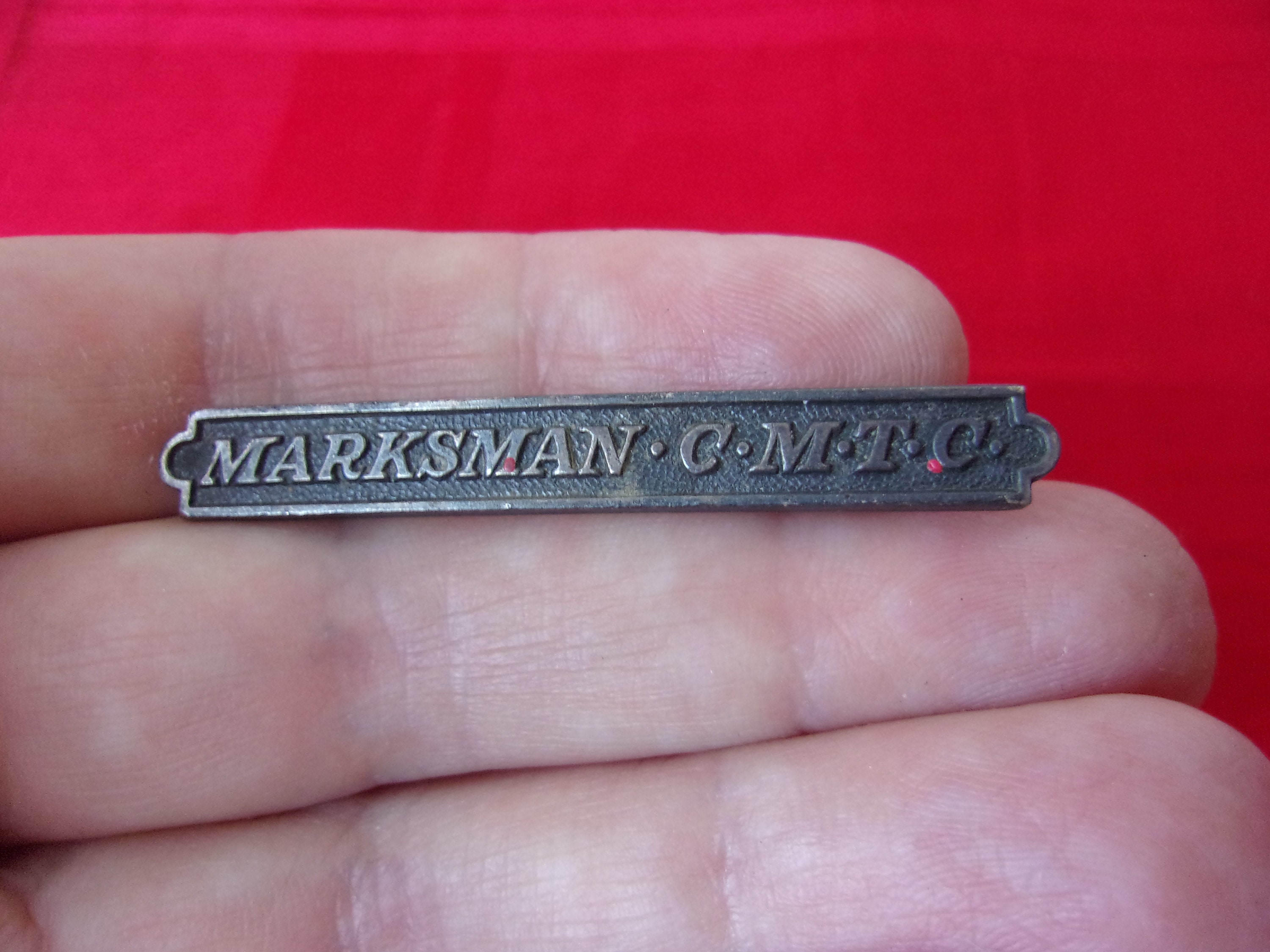 Rare 1920s 1930s Citizens Military Training Corps, Marksman Badge Pin ...
