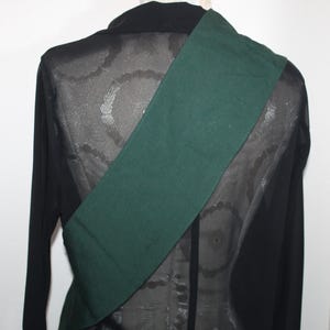 Vintage 1960s Girl Scout Sash with GS Awards Pins Merit Badges Hemlock Council 988, Pennsylvania Girl Scout Sash, Many Merit Badges bild 6