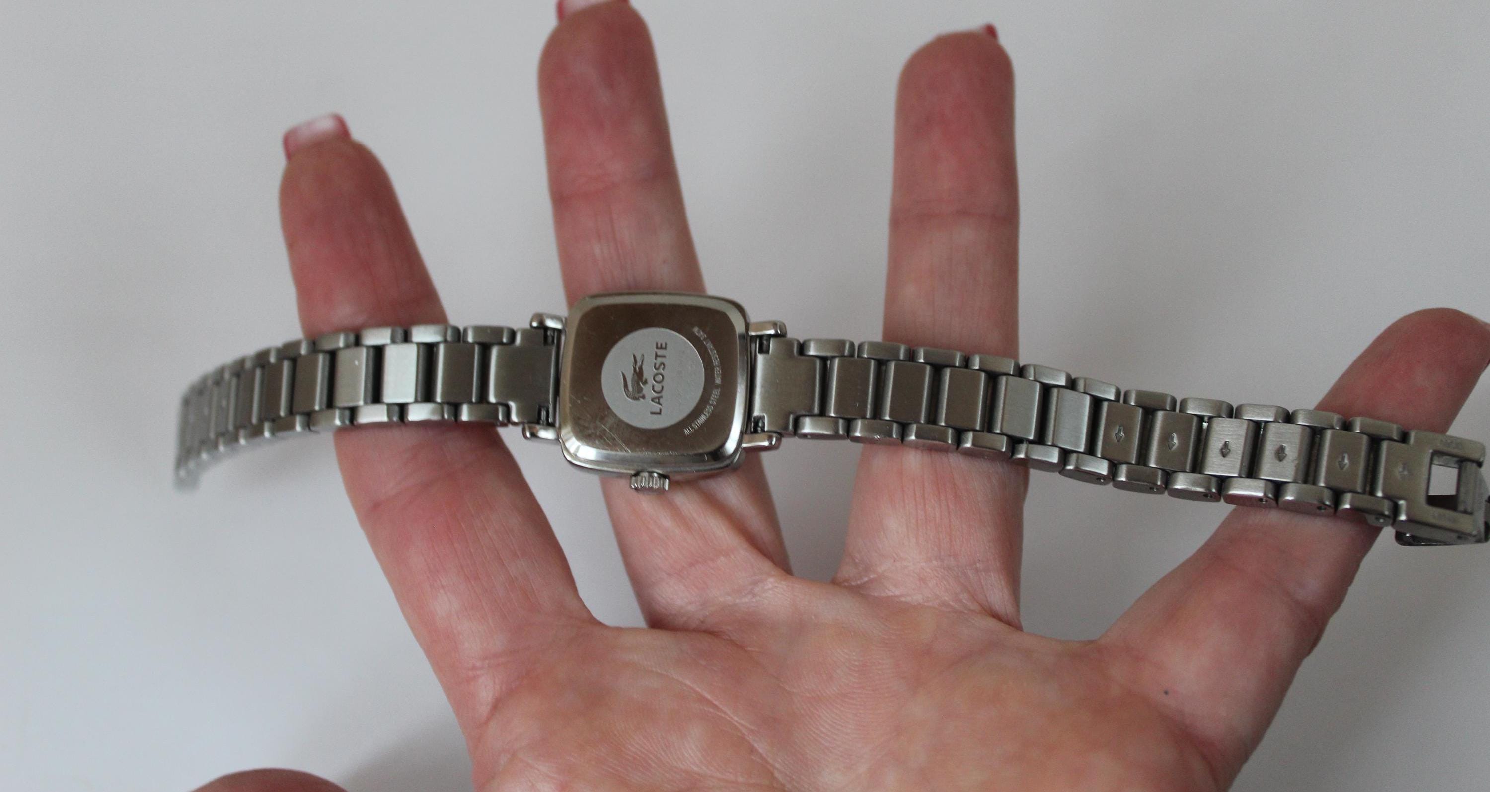 IZOD Lacoste Pink Stripe Wristwatch Amazon.com: Lacoste 12.12 Women main image 3