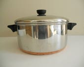 Revere Ware 4 1 2 Quart Stock Pot with Lid