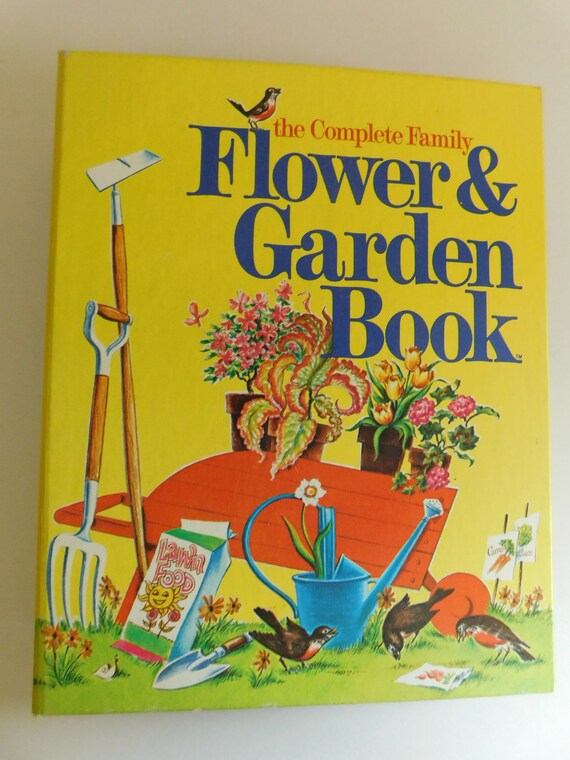 The Complete Flower & Garden Book Etsy
