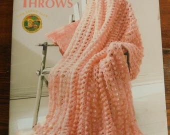 Plaids au crochet Leisure Arts, 8 modèles au choix