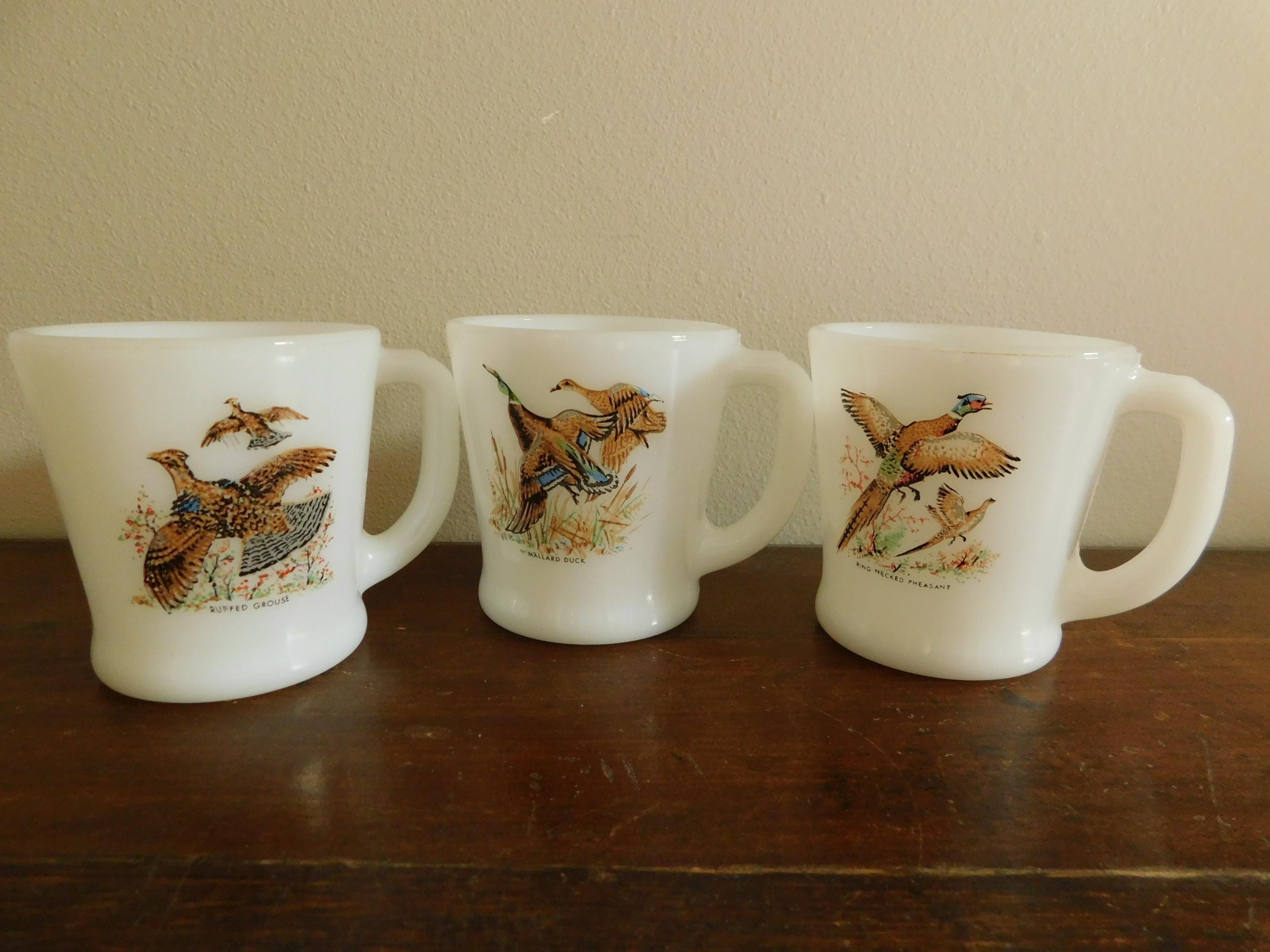 Fire King Game Birds - Etsy