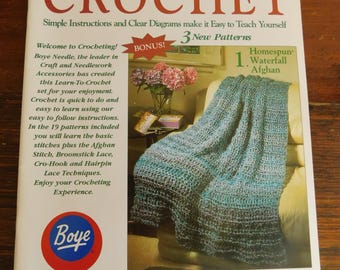1987 Boye Livret « J'ai appris le crochet moi-même »