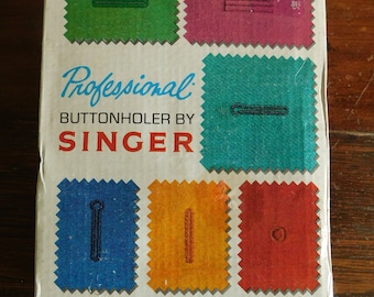 1973 Singer Professional Buttonholer 381116 for SLANT Needle Zig-Zag Sewing Machines