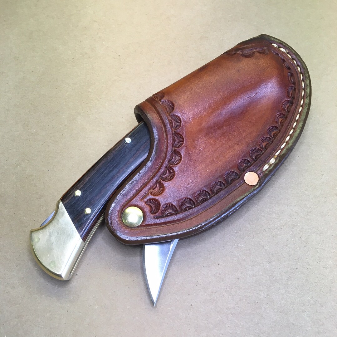 The onehander Knife Sheath... One Hand Opening... for the Buck 110