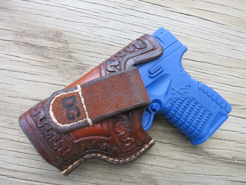 Springfield XDs .45 3.3 OWB Leather Holster..... Etsy