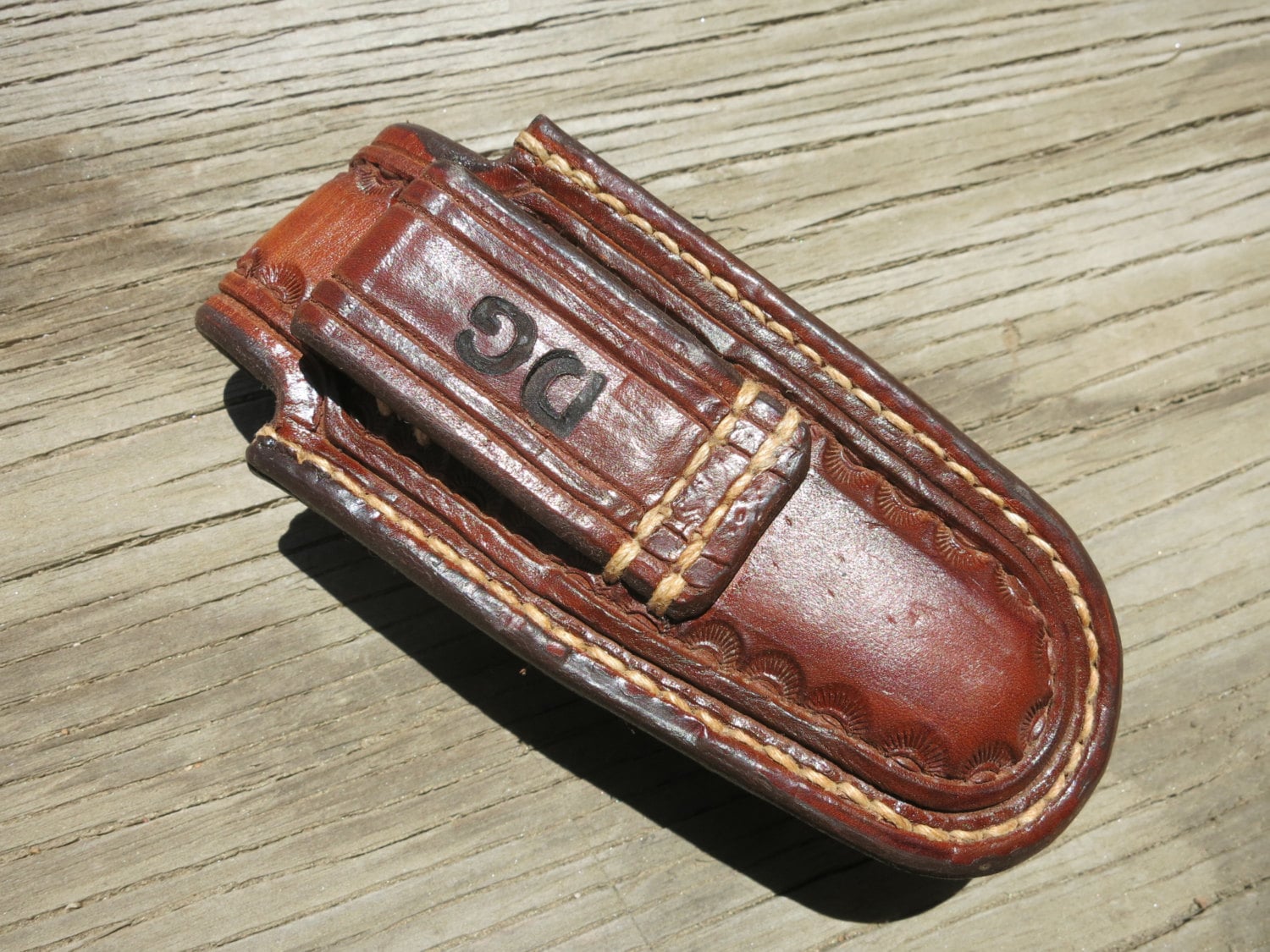 Leather Sheaths For Buck 110 Folding Knife.....HandTooled Etsy