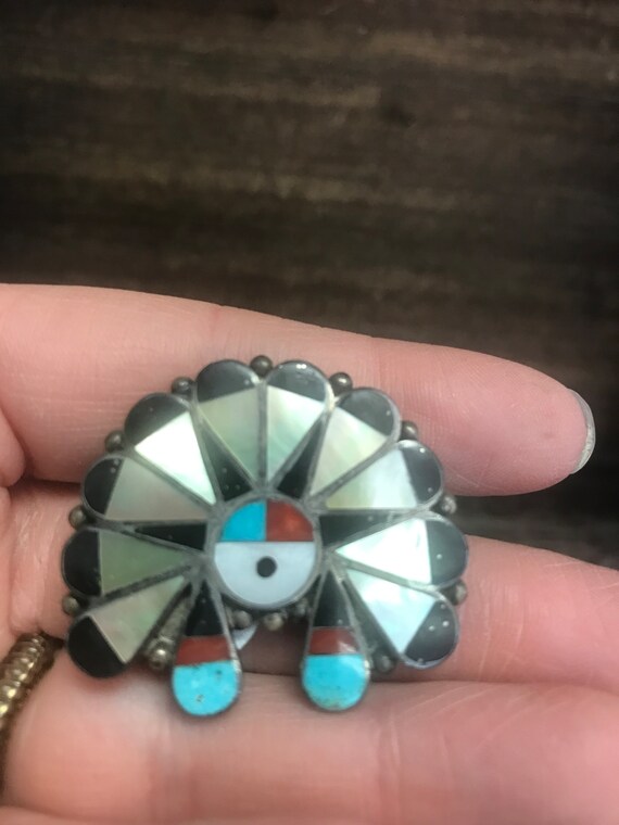 Vintage zuni head dress Gem
