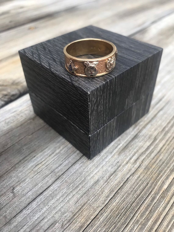 Masonic Wedding Band